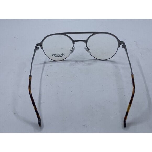 HACKET BESPOKE HEB249 689 49 21 145  Blue Brown Metal Plastic Eyewear Glasses - Picture 4 of 11